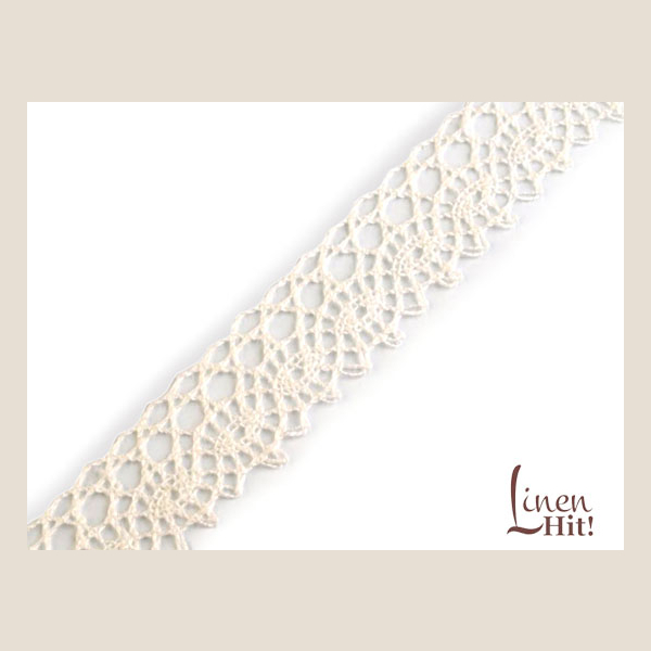 koronka lniana linen lace