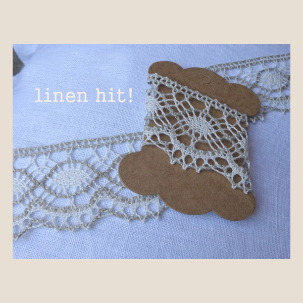 lniana koronka linen lace