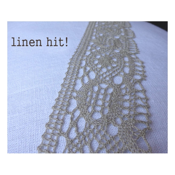 lniana koronka linen lace