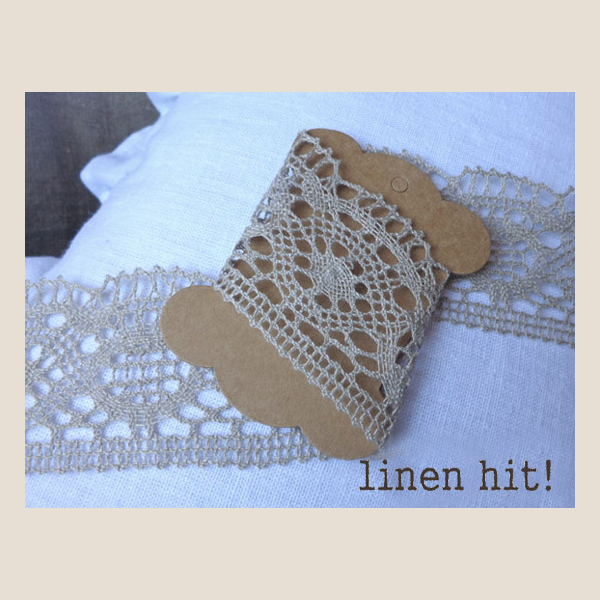 lniana koronka linen lace