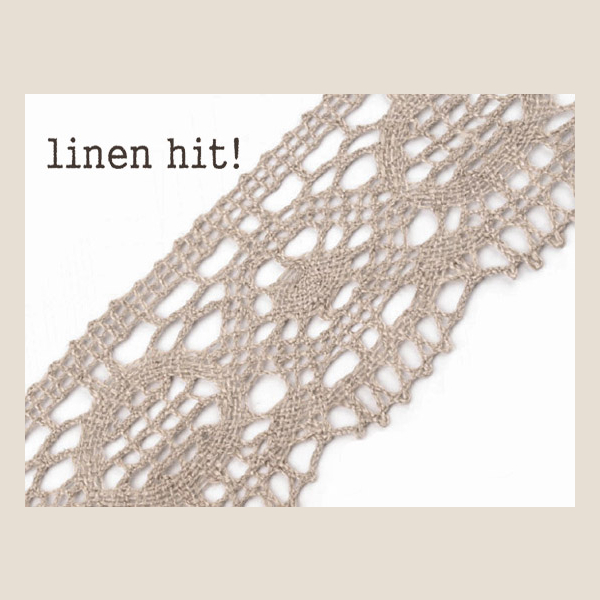lniana koronka linen lace