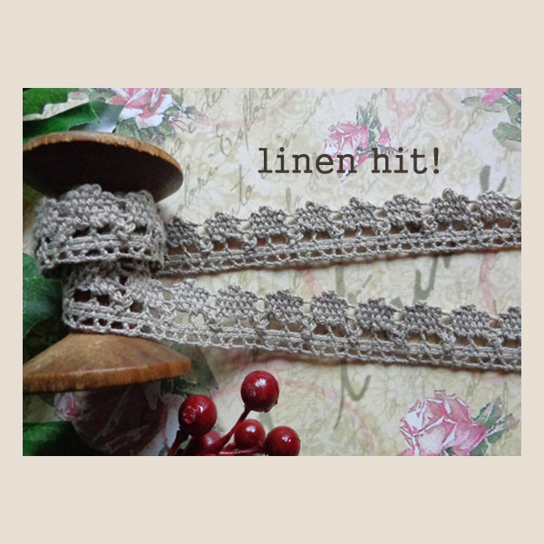 lniana koronka linen lace