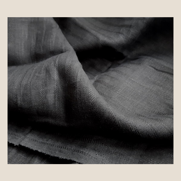 tkanina lniana, linen fabric.