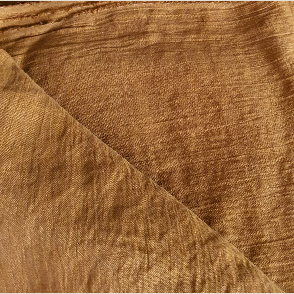 cienki len, thin linen fabric.