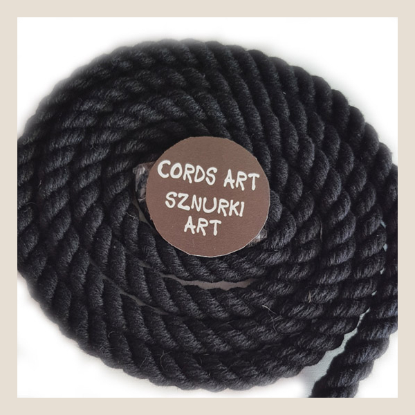 lina bawełniana skręcana twisted cotton rope