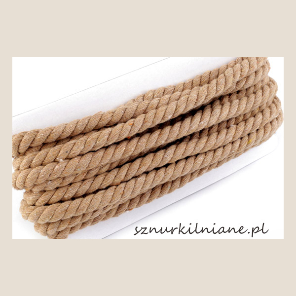 sznurek bawełniany skręcany twisted cotton cord