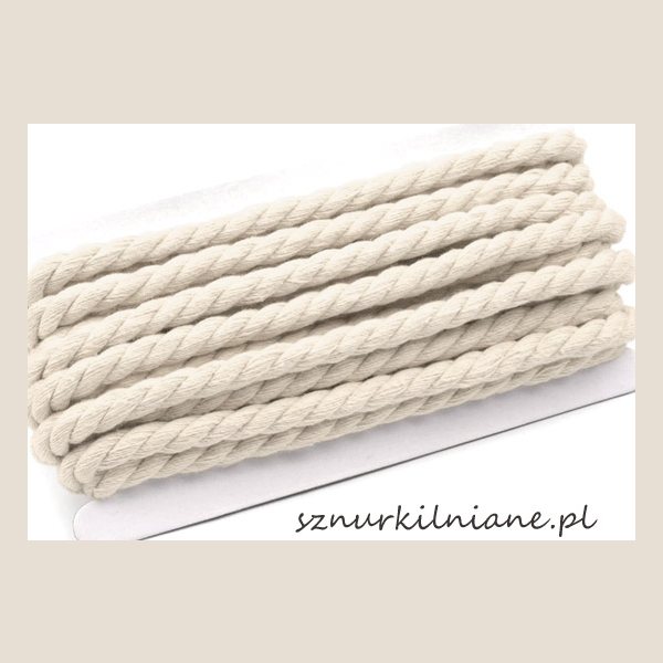 lina bawełniana skręcana twisted cotton rope