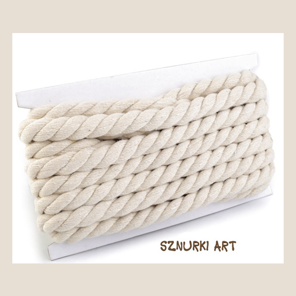 lina bawełniana skręcana twisted cotton rope