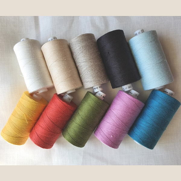 nici lniane, linen threads.