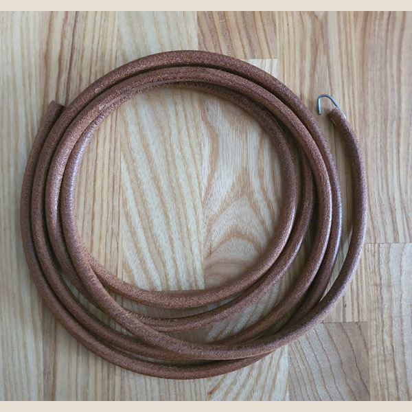 pasek skóra do starej maszyny, leather belt for old sewing machine.