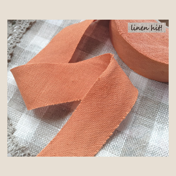 lniana taśma skos linen bias tape