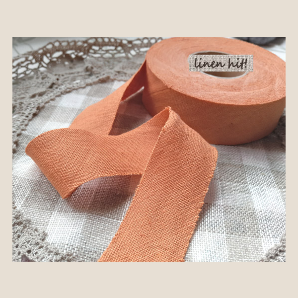 lniana taśma skos linen bias tape