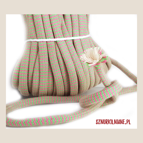 sznurek bawełniany jodełka cotton rope arrows