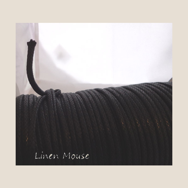 sznurek bawełmniany nabłyszczany cotton cord polished