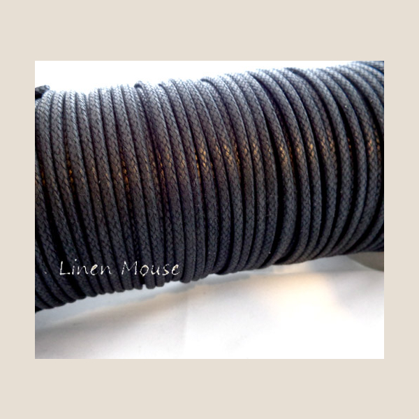 sznurek bawełmniany nabłyszczany cotton cord polished