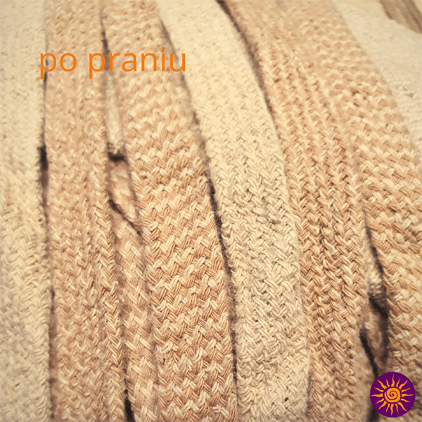 lniany sznur płaski flat linen cord