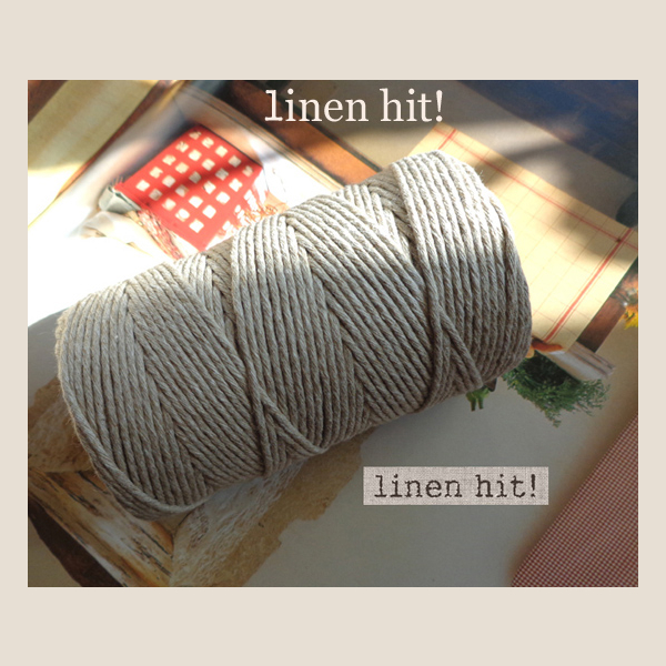 sznurek lniany linen string linen hit