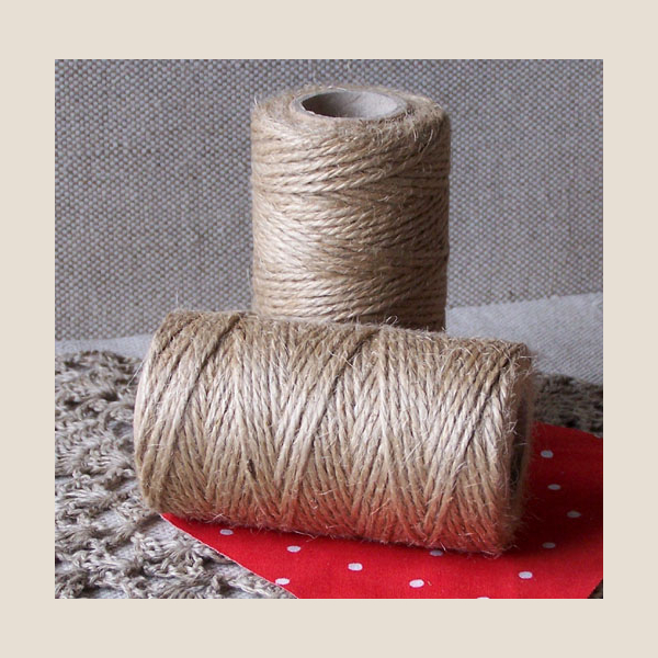 SZNUREK JUTOWY 2 mm 100 g SZPULA 100m