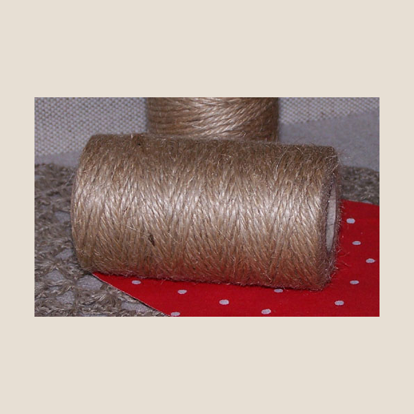 SZNUREK JUTOWY 2 mm 100 g SZPULA 100m
