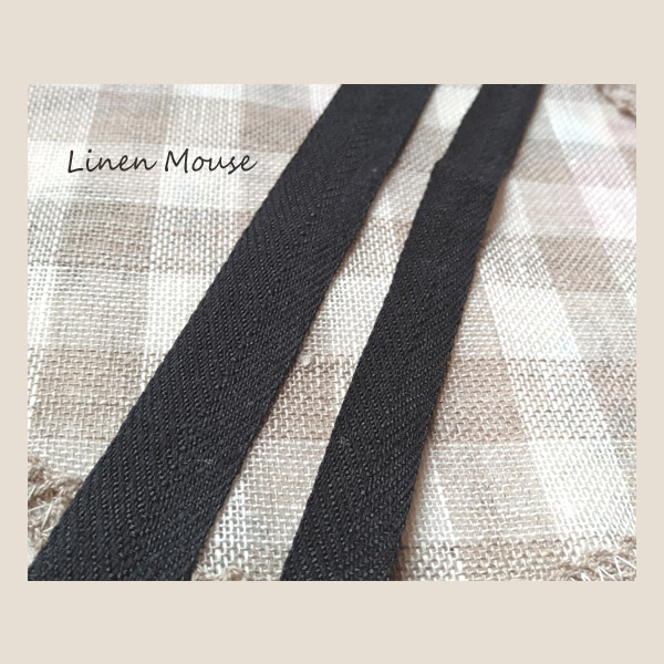 taśma bawełniana jodełka cotton ribbon