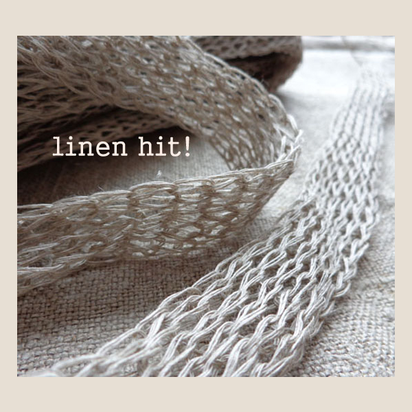 lniana koronka linen lace