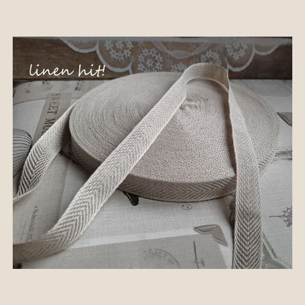 tasiemki lniane linen ribbons