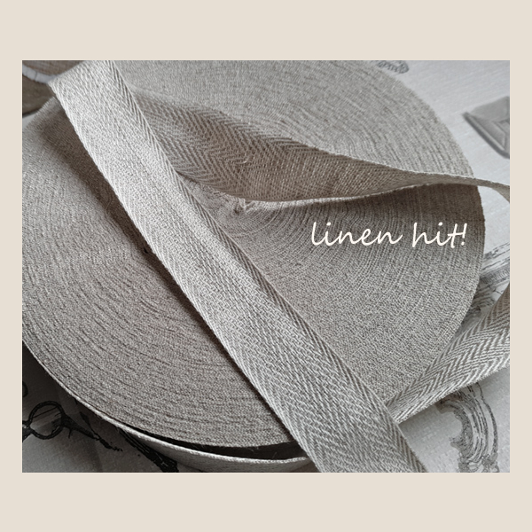 tasiemki lniane linen ribbons