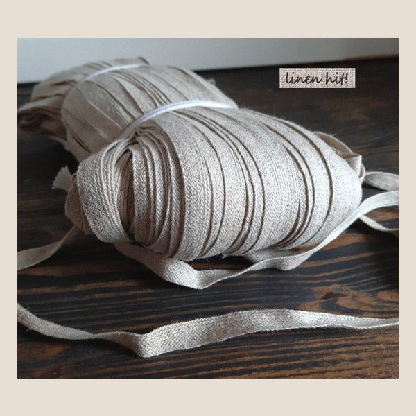 tasiemki lniane linen ribbons