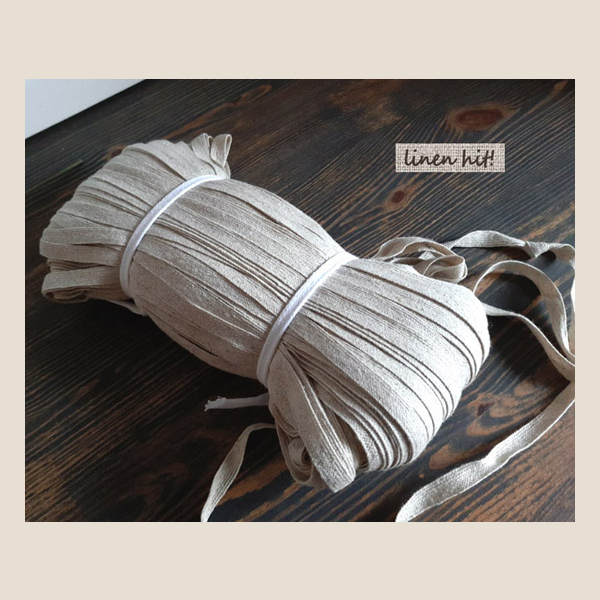 tasiemki lniane linen ribbons