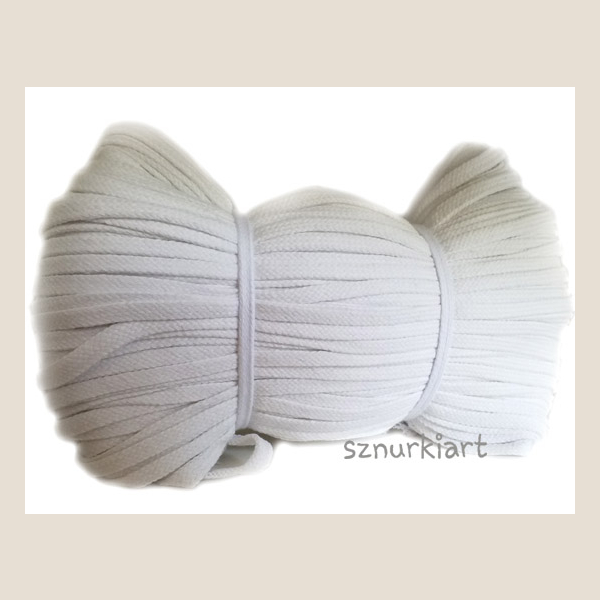 bawełniany sznurek płaski cotton flat string