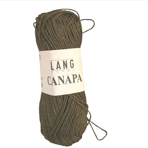 włóczka konopna, hemp yarn.