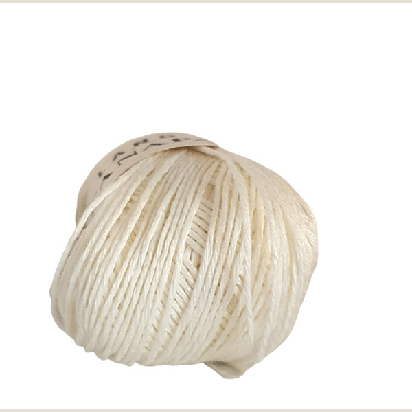 włóczka konopna, hemp yarn.